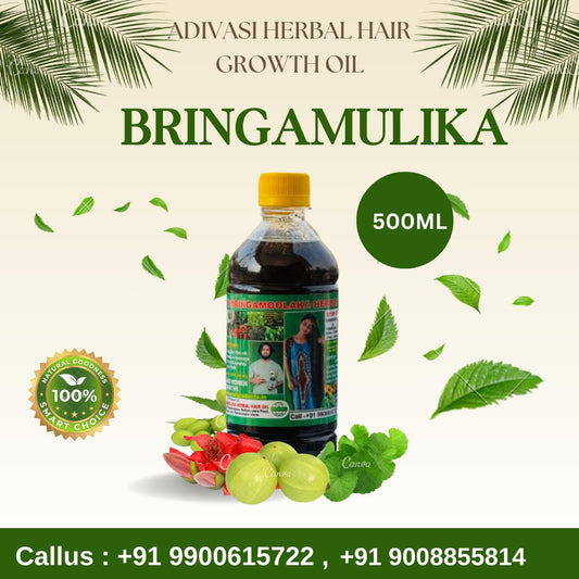 Adivasi Krithika 100% Pure Ayurvedic Herbal Hair Oil🌿